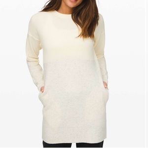 NWOT Lululemon Restful Intentions Sweater Ivory
